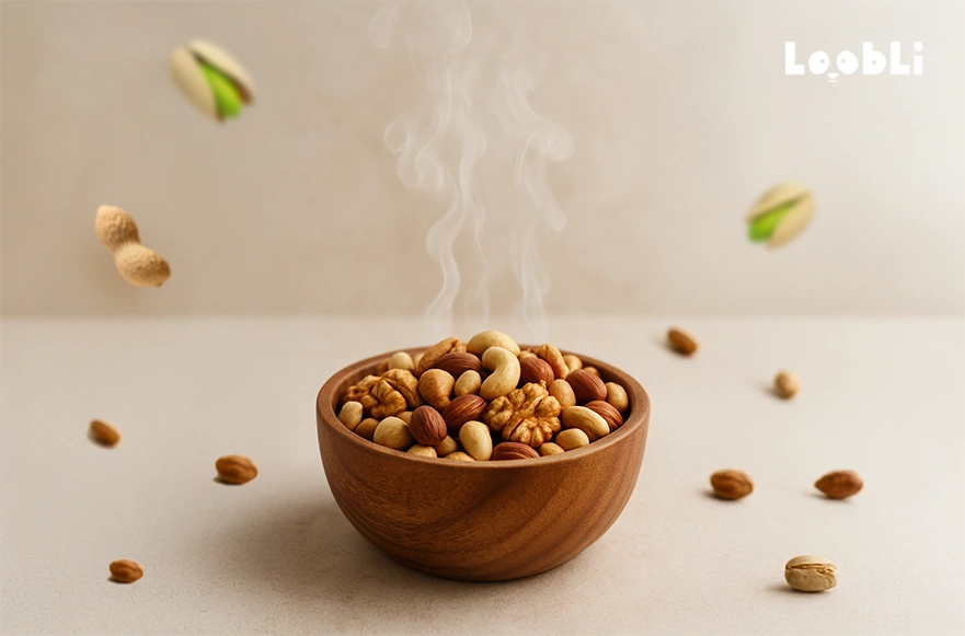 بو و طعم آجیل عربی