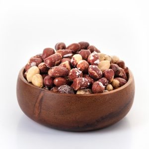 مغز بادام زمینی دو آتشه خال نمکی
